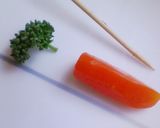飾り切り＊にんじんのにんじん作り方7写真