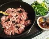 うちの豚小間とニラのピリ辛炒め作り方2写真