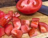 レンジで簡単！オクラとトマトのレモンチーズマリネ作り方3写真