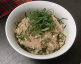 簡単!安い赤身のサクで!!ネギトロ丼～❀作り方9写真