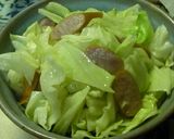 簡単レンチン♫キャベツ＆ウインナー中華風作り方3写真