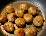 柚子の香りの☆鶏つくね焼き作り方5写真