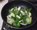 ＊小エビと青梗菜の炒め物＊作り方2写真