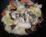 牡蠣の中華丼作り方4写真