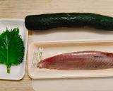 かつおのゴマ漬けキュウリあえ作り方1写真