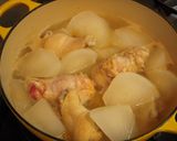 鶏手羽元と大根のやわらか煮作り方3写真