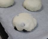 まるで豆大福？白玉生地で餡入り黒豆パン作り方7写真