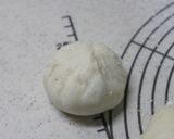 まるで豆大福？白玉生地で餡入り黒豆パン作り方6写真