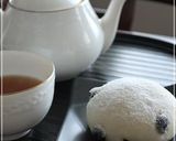 まるで豆大福？白玉生地で餡入り黒豆パン作り方11写真
