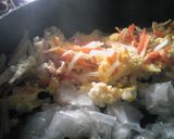 ライスペーパー☆野菜のゴマ油炒め作り方3写真