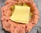 巣篭もりハンバーグ作り方3写真