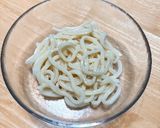おいしく減塩！ミルクぶっかけうどん作り方3写真