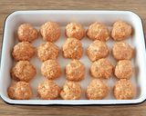 野菜入り柔らか鶏団子のトマトミルク煮作り方2写真