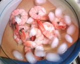 簡単１品★薄焼き卵のエビロールサラダ！作り方2写真