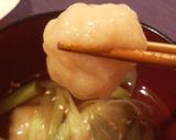 とろーりもちもちおから団子入り❤すまし汁作り方4写真
