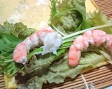 簡単１品★薄焼き卵のエビロールサラダ！作り方5写真