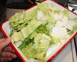 節約簡単、白菜とミンチ、焼き肉のタレだけ作り方1写真