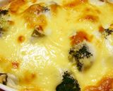 レンジで簡単ブロッコリーのグラタン♥作り方9写真