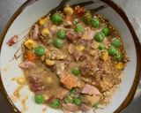 レンジ冷めても美味しいレモン梅炒飯弁当作り方5写真