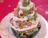 簡単☆クリスマスツリーケーキ　作り方8写真