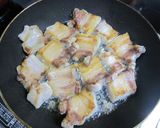 豚バラブロックと大根のにんにく煮作り方4写真