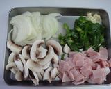 我が家のスパゲッティナポリタン作り方1写真