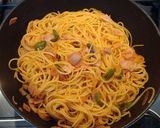 我が家のスパゲッティナポリタン作り方3写真