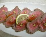簡単ローストビーフ☆　レモン＆醤油ソース作り方8写真