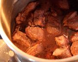 【牛肉の赤ワイン煮】〜素敵な日に〜作り方3写真