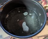 ほんのり苦み！つるむらさきのお味噌汁作り方2写真