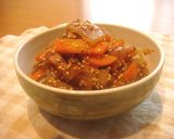 ダイエットに♪ヤーコンの胡麻キンピラ作り方4写真