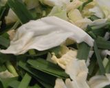野菜を食べたいときのモツ鍋！作り方3写真