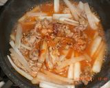 豚と大根の味噌あんかけ拉麺作り方3写真