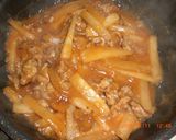 豚と大根の味噌あんかけ拉麺作り方4写真