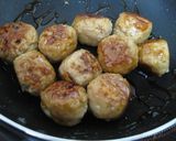 うずら入り照りつくね作り方7写真