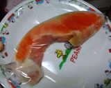 寒い冬に♪おいしい鮭雑炊作り方1写真