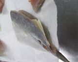 とろーりチーズ入り鯵ごまフライ作り方1写真