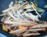 レンコンのカレー味噌きんぴら作り方3写真