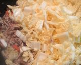 残った白菜消化★ 白菜de和風な中華丼作り方6写真