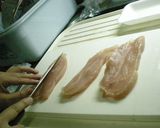 ヘルシー☆ササミカツ温野菜のせ作り方1写真