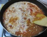ツナとエノキのトマト豆乳パスタ作り方4写真