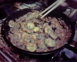 ◆茄子のミートスパ ◆作り方1写真
