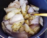 余ったビールで簡単鶏肉とゴボウのビール煮作り方1写真