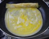 ✿味付きほうれん草のたまご巻き✿作り方5写真