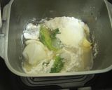 粉末緑茶の食パン作り方1写真
