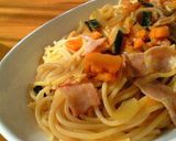 炊飯器で❀かぼちゃの和風スパゲッティー作り方5写真