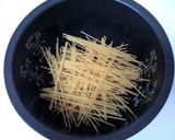 炊飯器で❀かぼちゃの和風スパゲッティー作り方2写真
