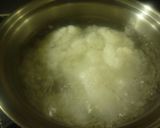 風邪の日のたまご粥作り方1写真