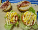 ☆バンズでBLT＆Tサンド　パートⅡ☆作り方9写真
