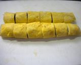 ✿味付きほうれん草のたまご巻き✿作り方7写真
